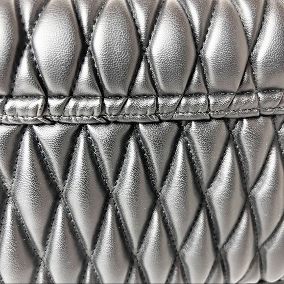 Badgley Mischka Black puff style crossbody - Picture 7 of 9